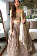 Golden Grace Lehenga