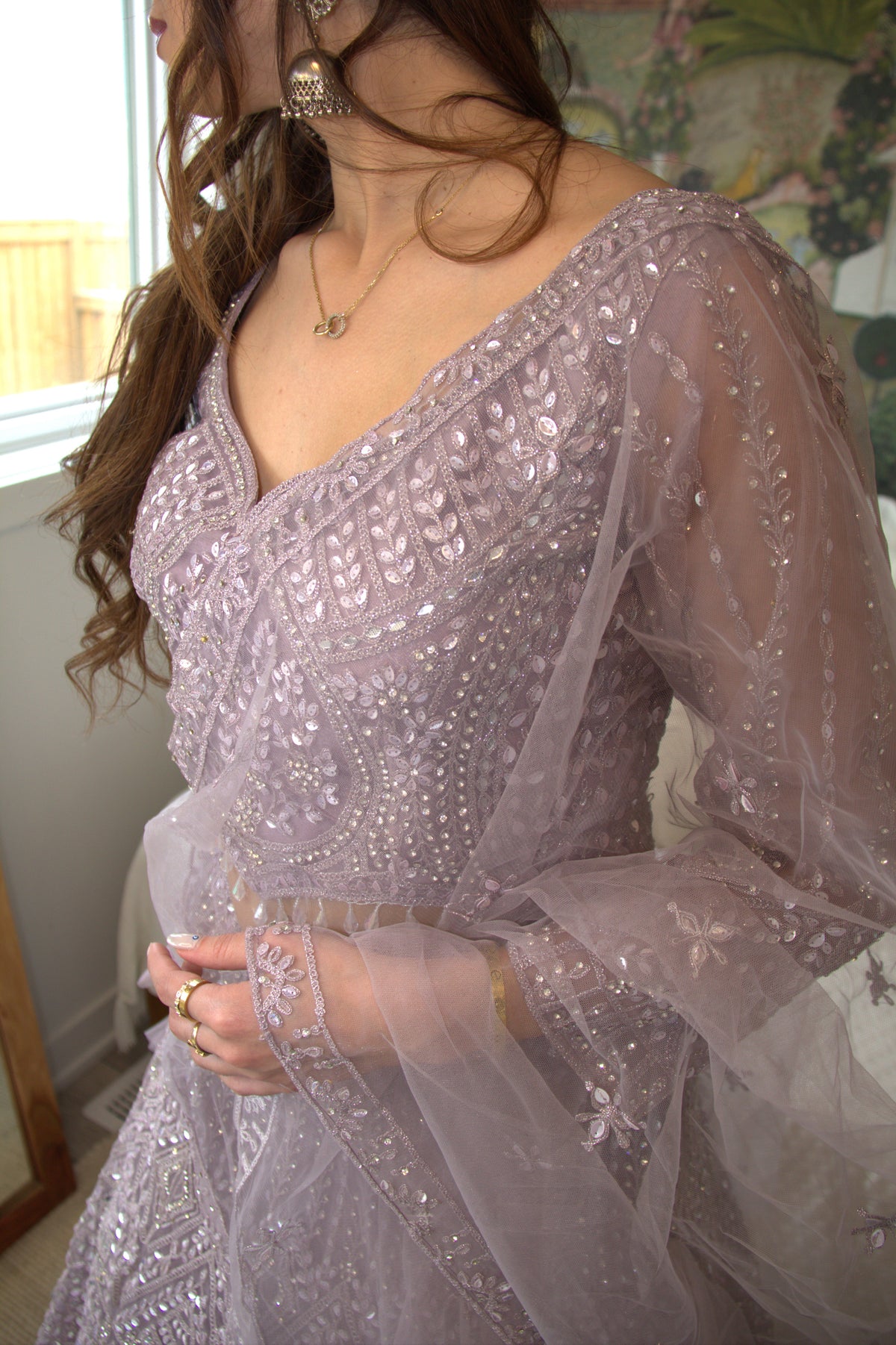 Celestial Sangeet Lehenga